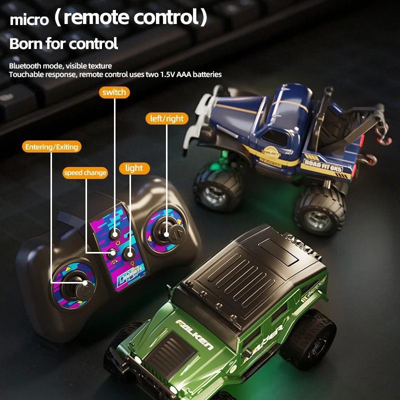 1:64 2.4G Mini Rc T…