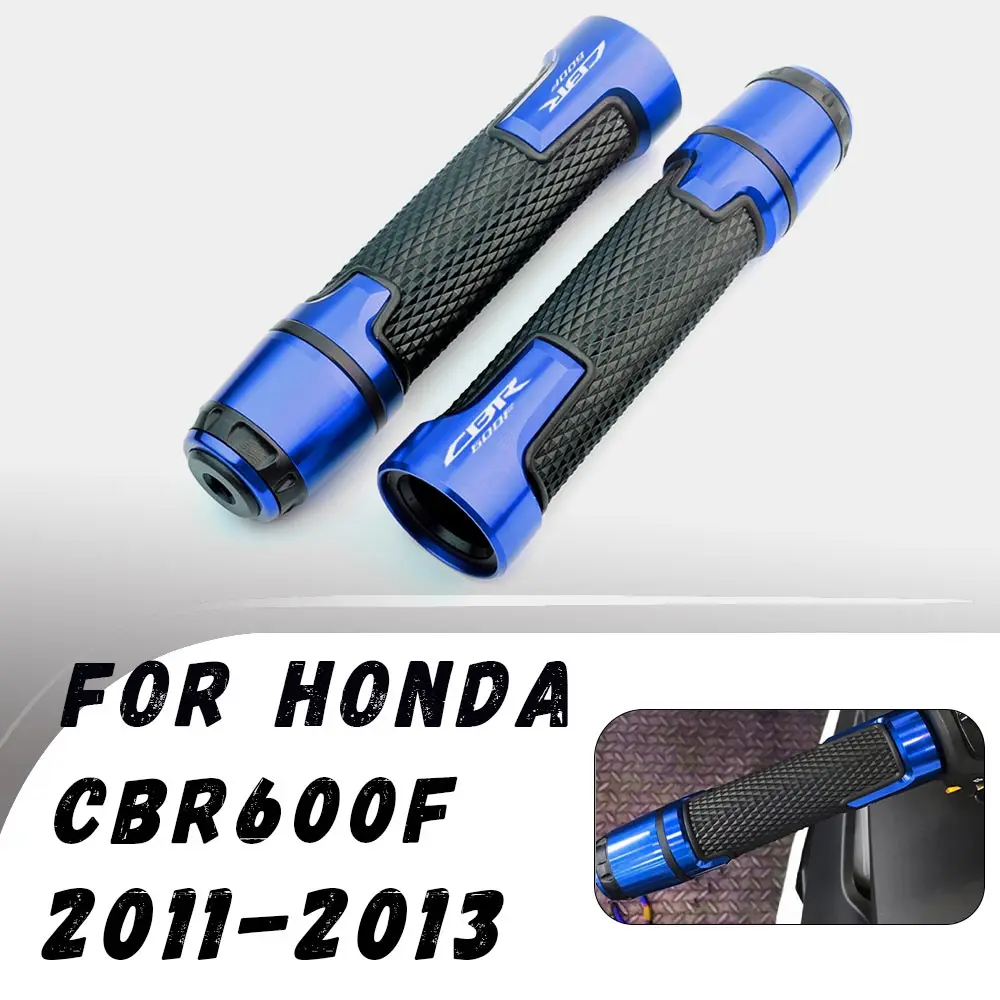 For Honda CBR600F 2011-2013 Motorcycle Non Slip Handlebars Grip Throttle CNC Multi-color Hand Bars Grip Motorcycle Accessories