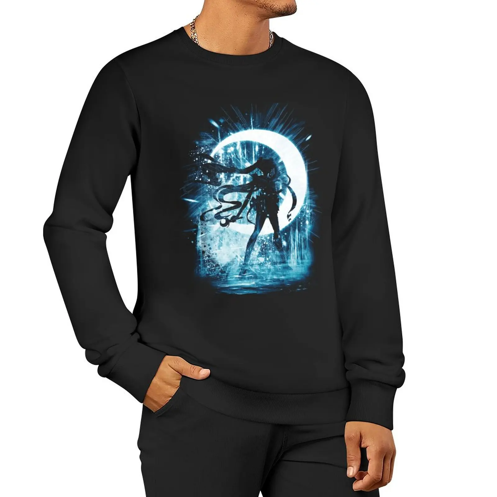 

moon storm Sweatshirt men's swea Sweatshirts