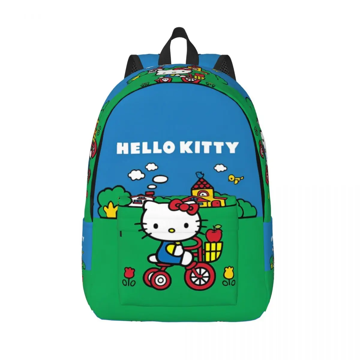 Cartoon Cute Hello Kitty Backpack for Men Women Teenage Student Work Daypack HelloKitty Laptop Computer Shoulder Bag Gift