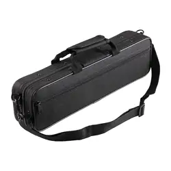 Flute Carry Case Wear Resistant Canvas Shoulder Strap Adjustable Strap Orchestra Instrument Waterproof Gig Bag Flute Protect Bag