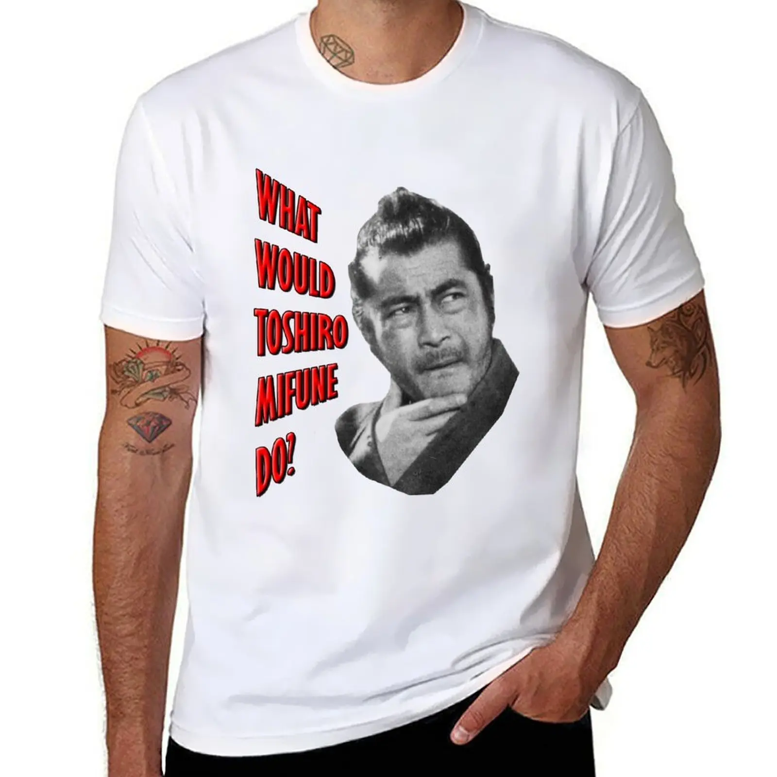 

Toshiro Mifune T-Shirt t shirts with prints cotton t shirts high quality T-Shirt