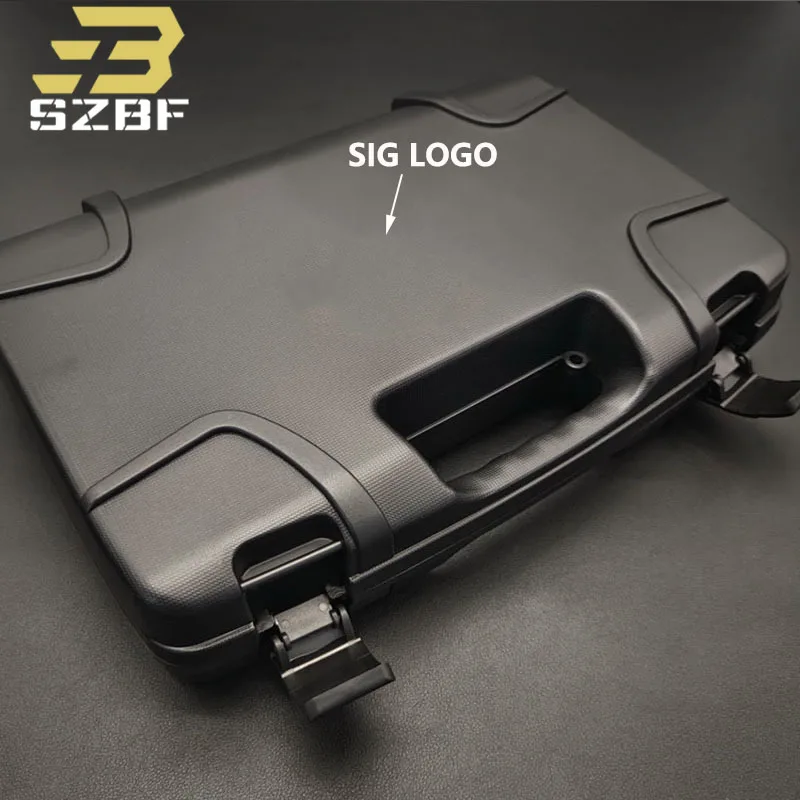 Tactical Pistol Case Handgun Storage Case Carry Box For SIG P238 P938 P365 G17 18 Suitcase Hunting Paintball Accessories