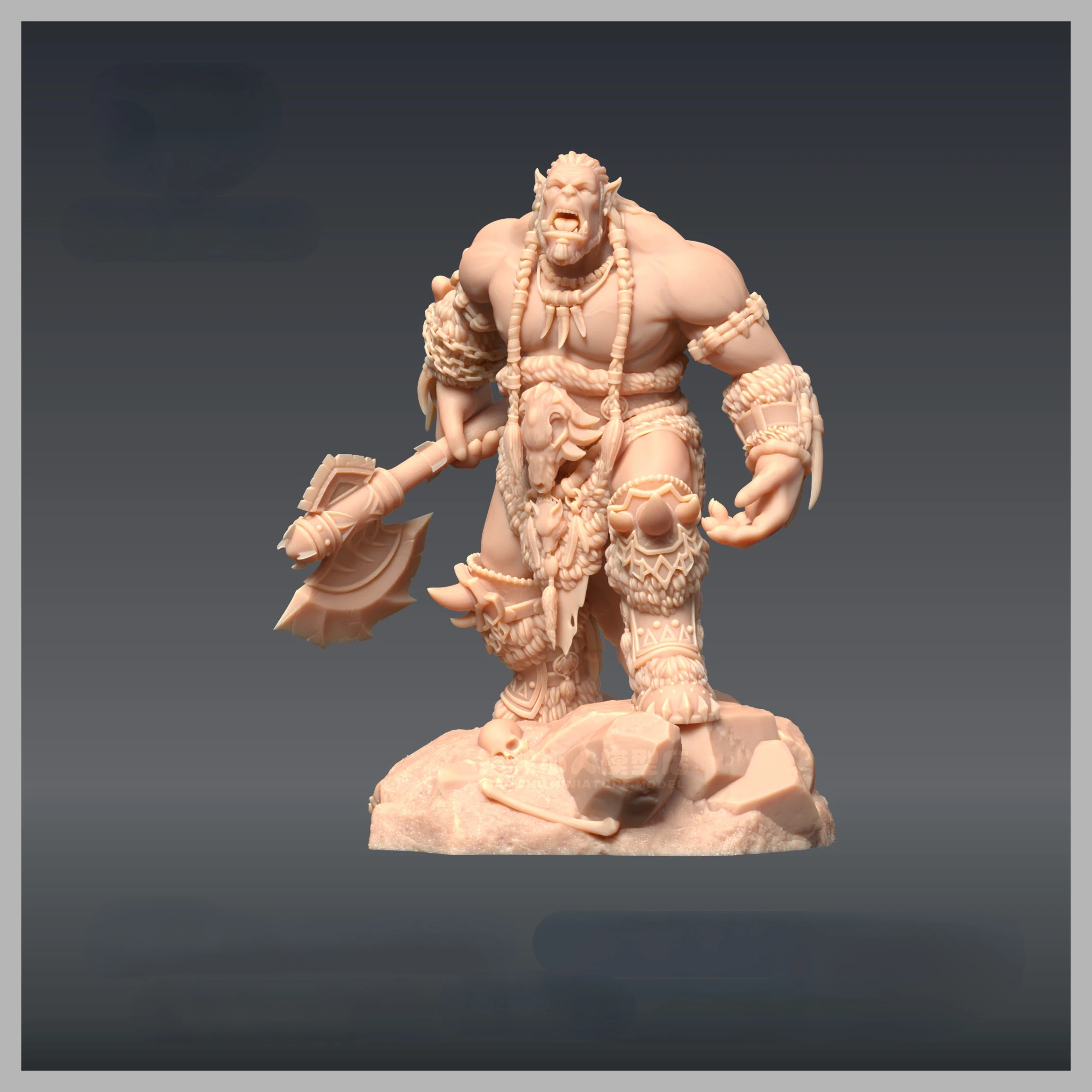 Game Anime peripheral figure WOW Durotan 1:43/Other size Colorless model hand do Hobby DIY toys