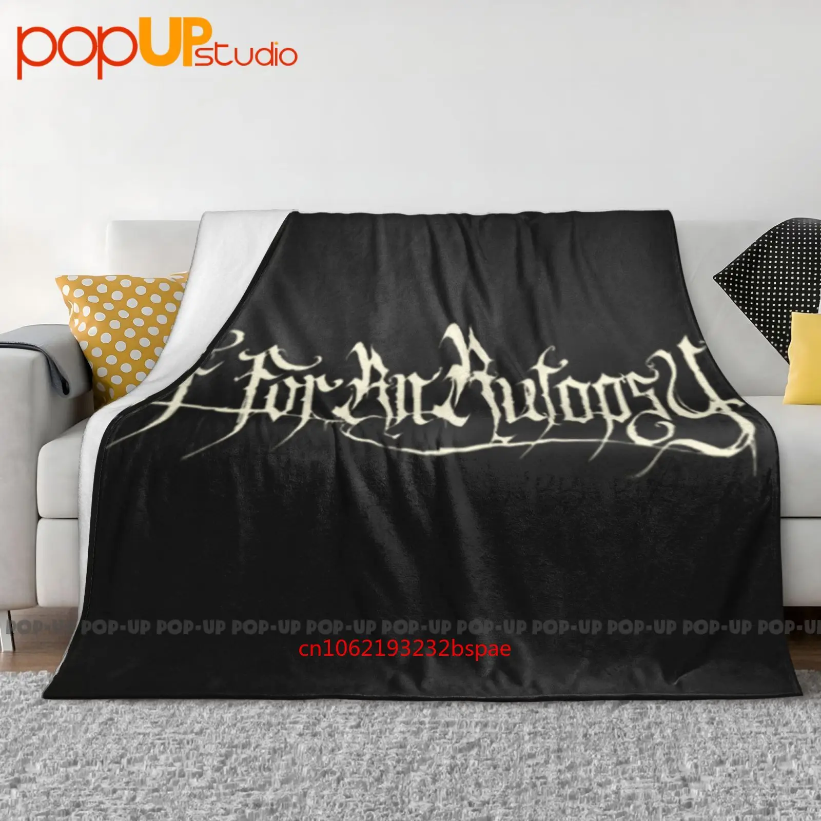Fit For An Autopsy 'Tiny Angels In Tiny Hells' Ultra-Soft Blanket Quilt Winter Sofa