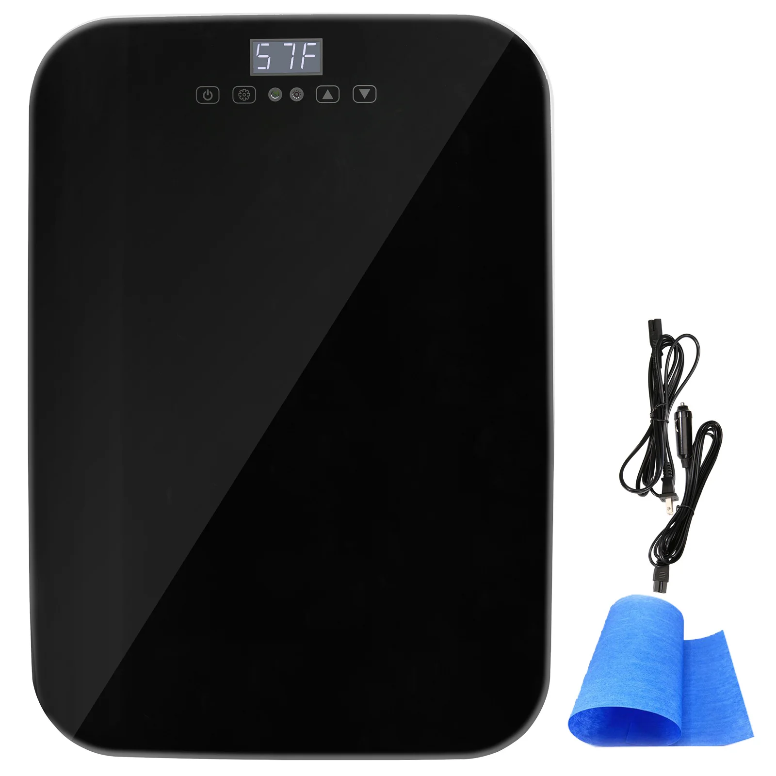 Мини-холодильник для спальни, холодильник для ухода за кожей на 20 л с контролем температуры сенсорного экрана, небольшой холодильник для напитков с отключением памяти