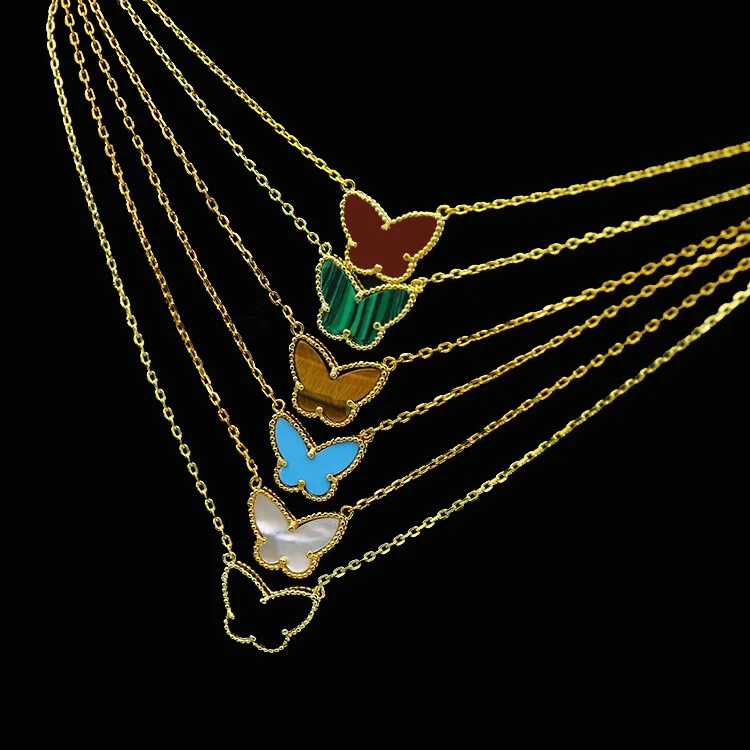 

Natural Shell Butterfly Necklace for Women, Simple White Beimu Subtle design, gentle and sweet collarbone chain accessories