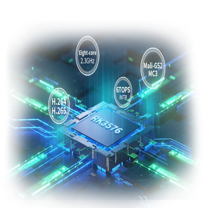 

RK3576 Плата разработки Android14 с 4 ГБ LPDDR4 32 ГБ eMMC