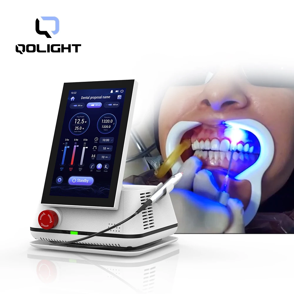 Factory Best-selling Electric 450nm 650nm 980nm Portable Dental Diode Laser for Soft Tissue Laser Dental Treatment