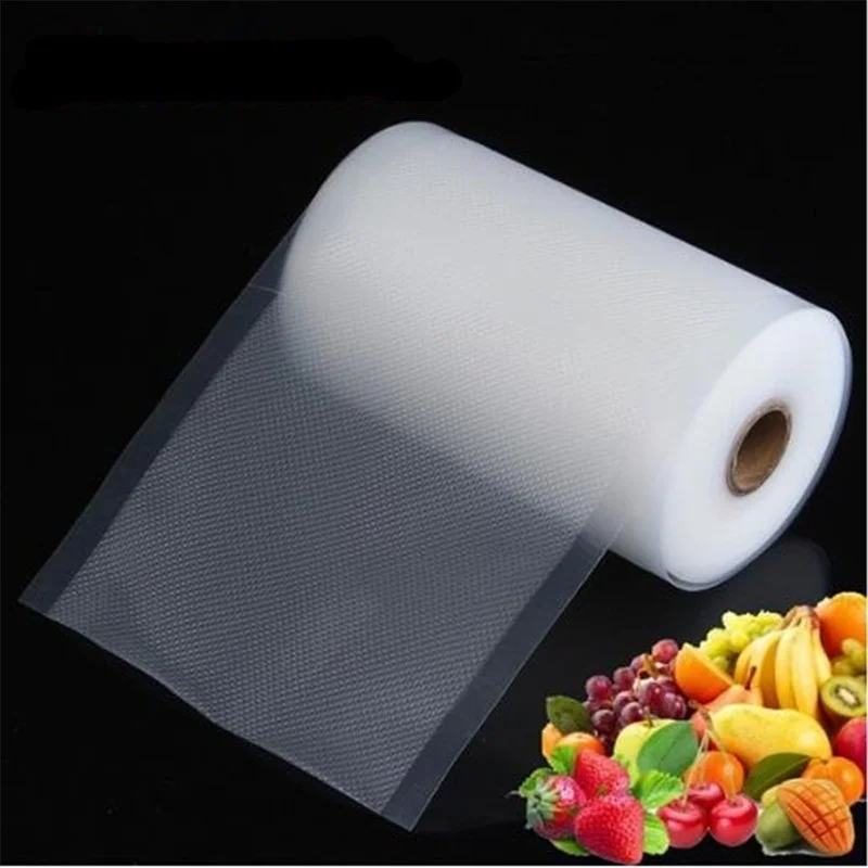 500cm/Roll Food Storage Bag Electric Vacuum Sealing Machine Vacuum Sealing Machine Packaging Bag Keeps Food Fresh Vacuum Bags