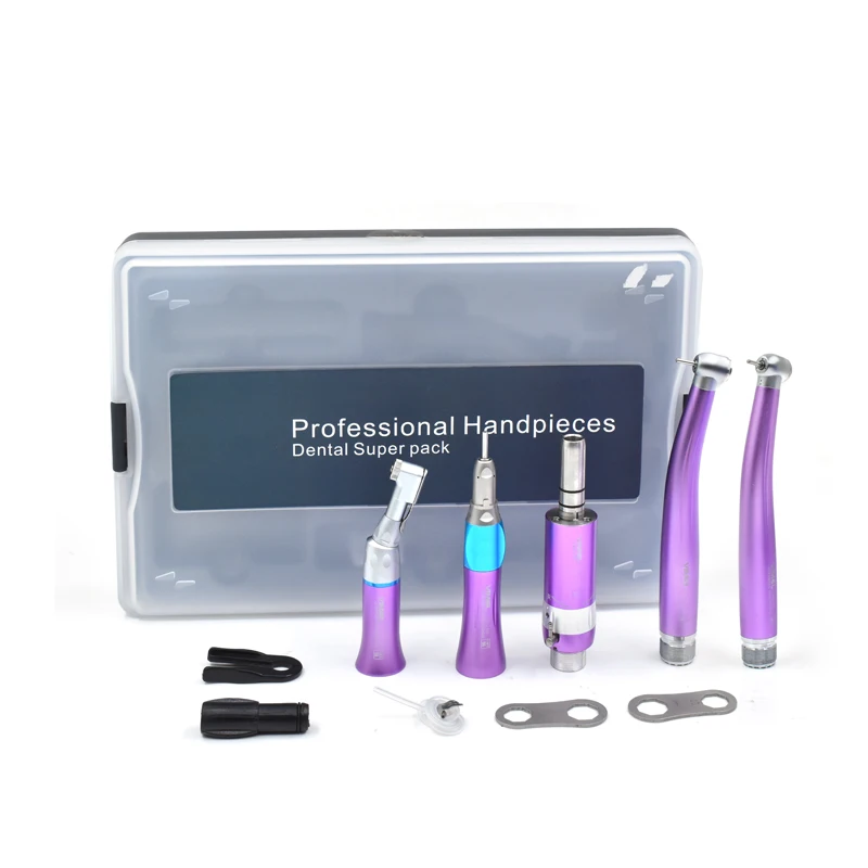 

PROMOTION Den tal Handpiece Ex-203 Push High & Low Speed Handpiece Turbine Kit Set 2h / 4h Student Study For Detistry Equipment