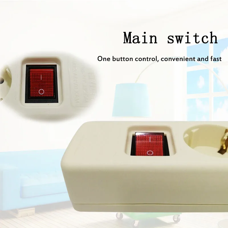 4.8 مللي متر الاتحاد الأوروبي المقبس الأوروبي القياسية محطة الأسلاك مجلس قطاع الطاقة المقبس متعددة الوظائف مفتاح تحكم رئيسي 3/4/5/6 حفرة