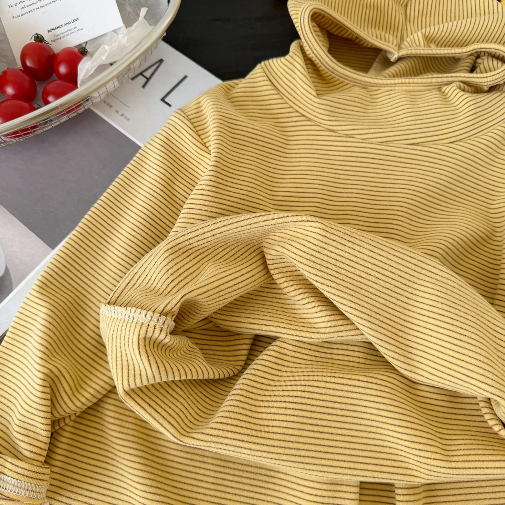 Kinder Jungen Mädchen Gestreifte Kleidungssets 2026 Neue Herbst Niedliche 3D-Stern-Dekoration Kapuzen-Langarm-Oberteil+Hose 2-teiliges Freizeit-Outfit für Kinder – Detail 11