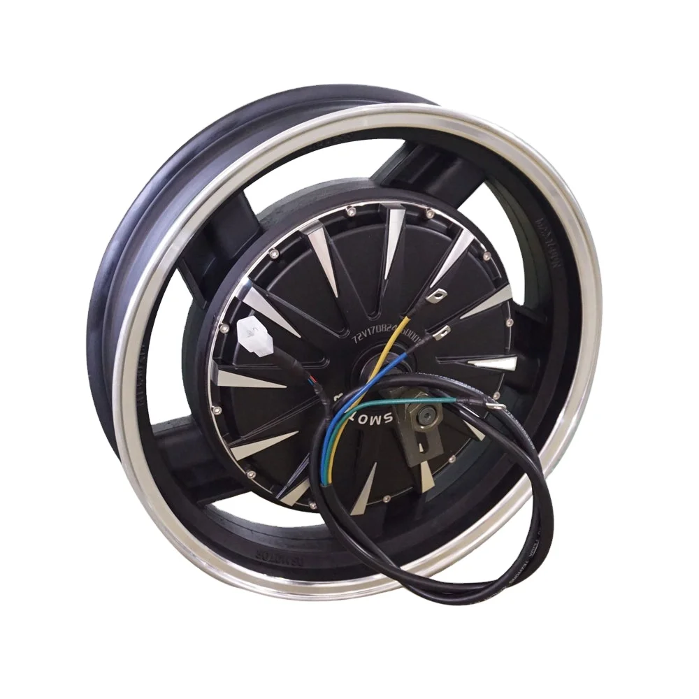 QS Motor 48V 60KPH 2000W 260 35H V1.12 E-Motorcycle Wheel Hub Motor 16*3.5inch New 16*3.5inch 48V 60KPH 2000W 260 35H V1.12