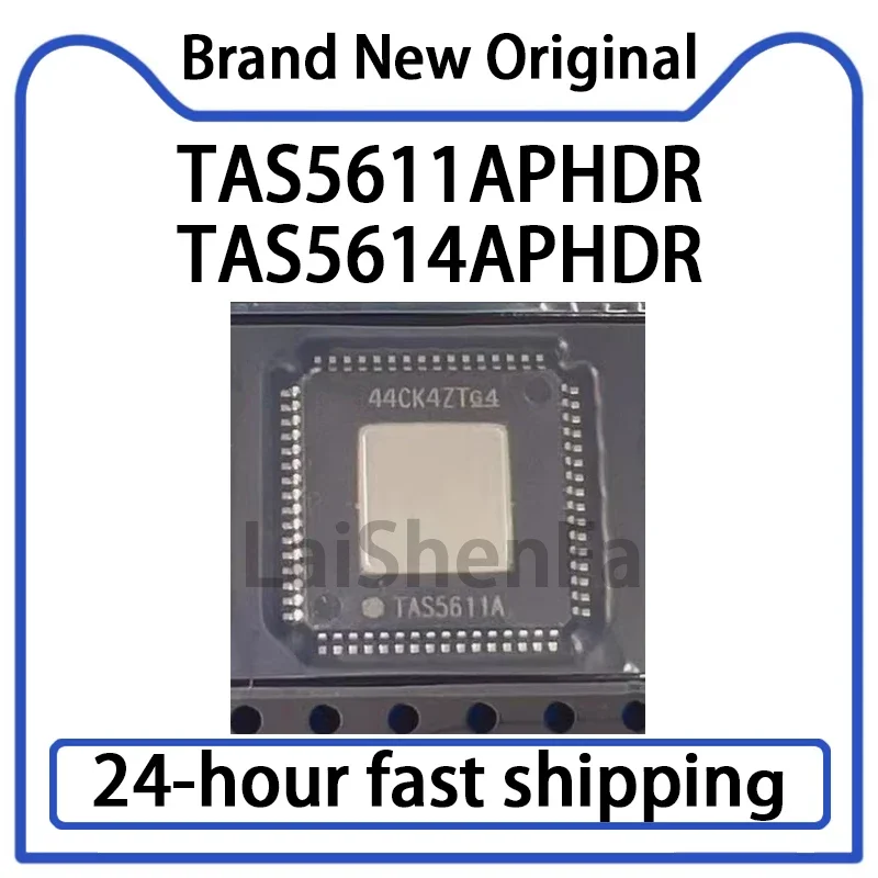 1PCS TAS5611APHDR TAS5614APHDR TQFP64 Class D Audio Amplifier, Stock Available
