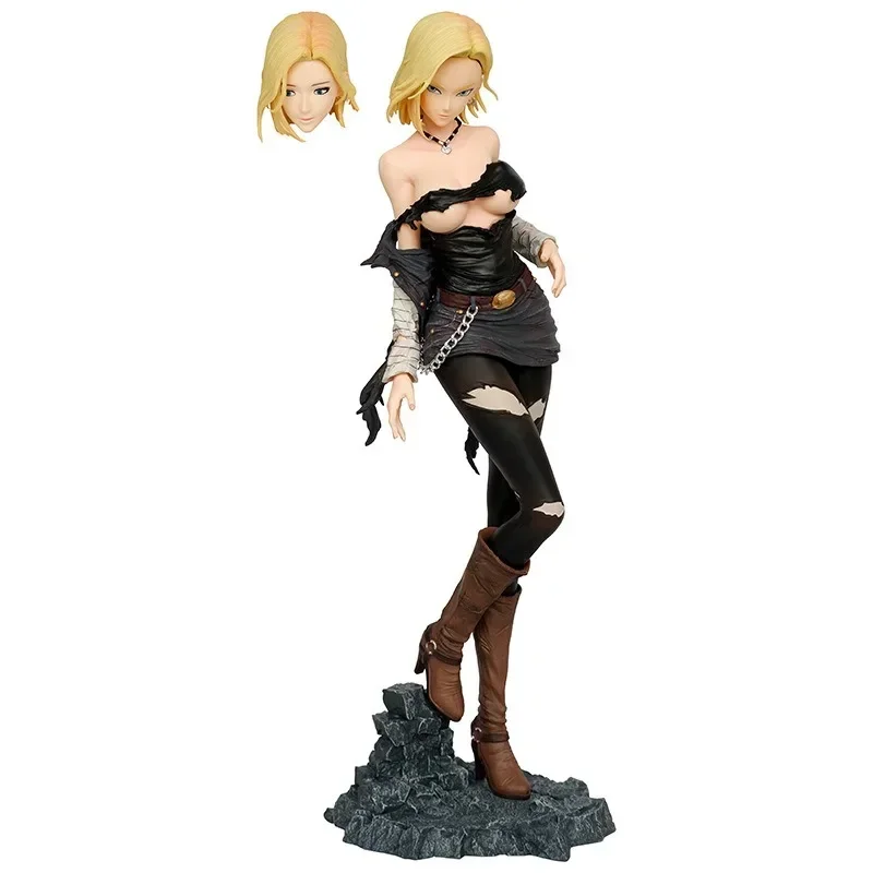 30cm Dragon Ball Z Figure Android 18 Figure Sexy Lazuli Action Anime Statue Model Pvc Doll Collection Ornament Birthday Toy Gift