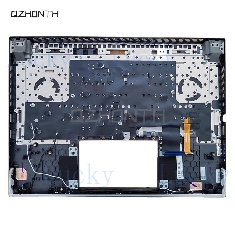 f  Used For ASUS ROG Strix G16 G614 G634 Palmrest US with RGB Backlit Gray 16