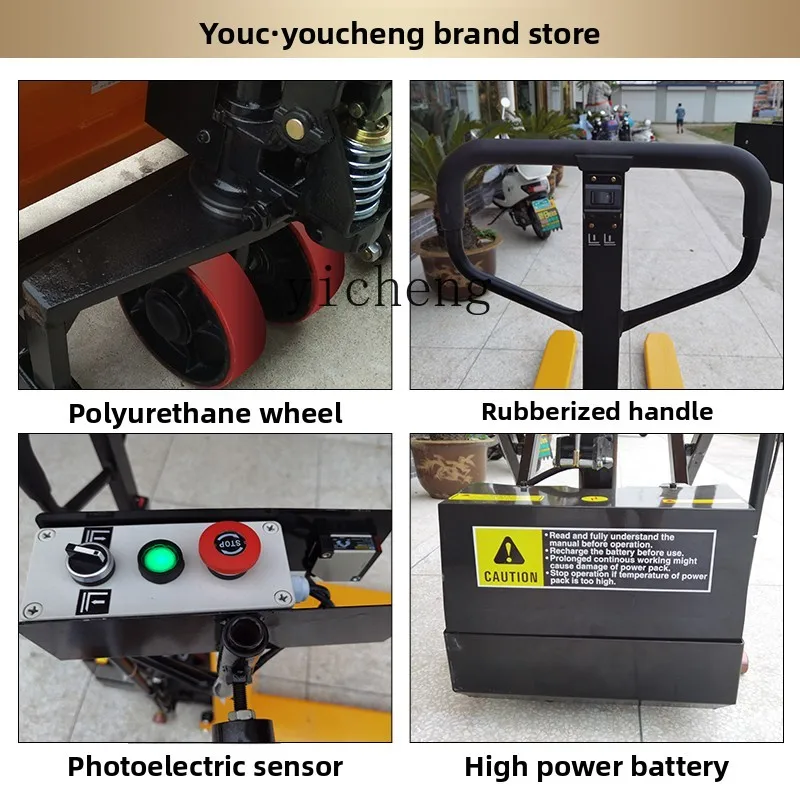 

LXC Manual Scissor High Lift Handling Forklift with Photoelectric Sensor High Lift Hydraulic Forklift