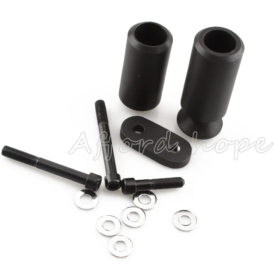 

For Yamaha YZF R6 2006 2007 1pair Motorcycle Parts No Cut Black Delrin Frame Slider Crash Frame Protector