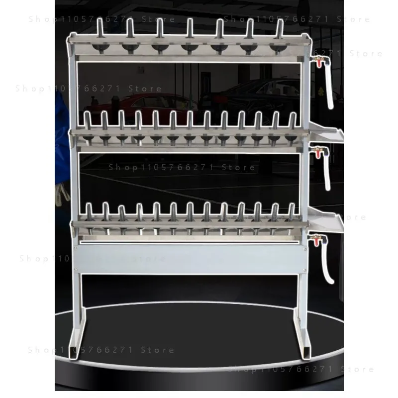 Maintenance Oil Recovery Frame, Stainless Steel Waste Residual Oil Collector  Portable Oil Collecting Rack for Workshop Use