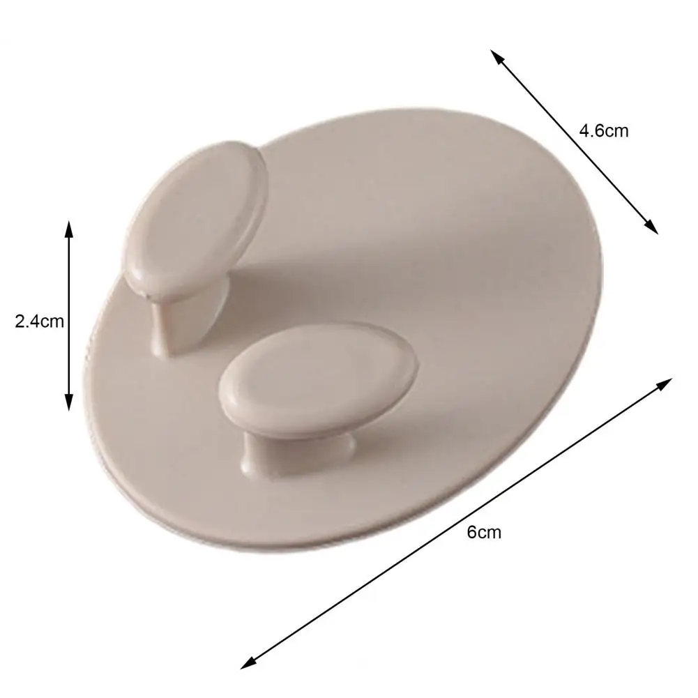 Ganci portaoggetti da parete ganci per spine appiccicose ganci da parete con spina adesiva organizzatori multiuso per cucina camera da letto bagno dormitorio