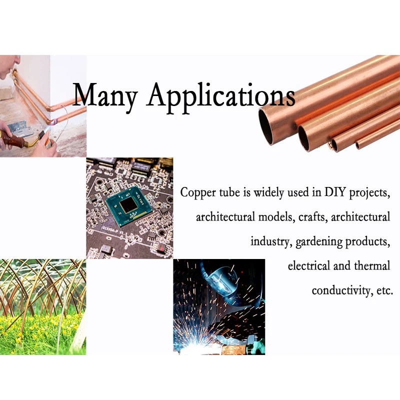 1 قطعة T2 الأرجواني النحاس مستقيم الأنابيب OD 2/3/4/5/6/مم القطر الداخلي 1/2/3/4/5 مللي متر أنبوب نحاسي صلب مجوف طول الجدار 250/300 مللي متر