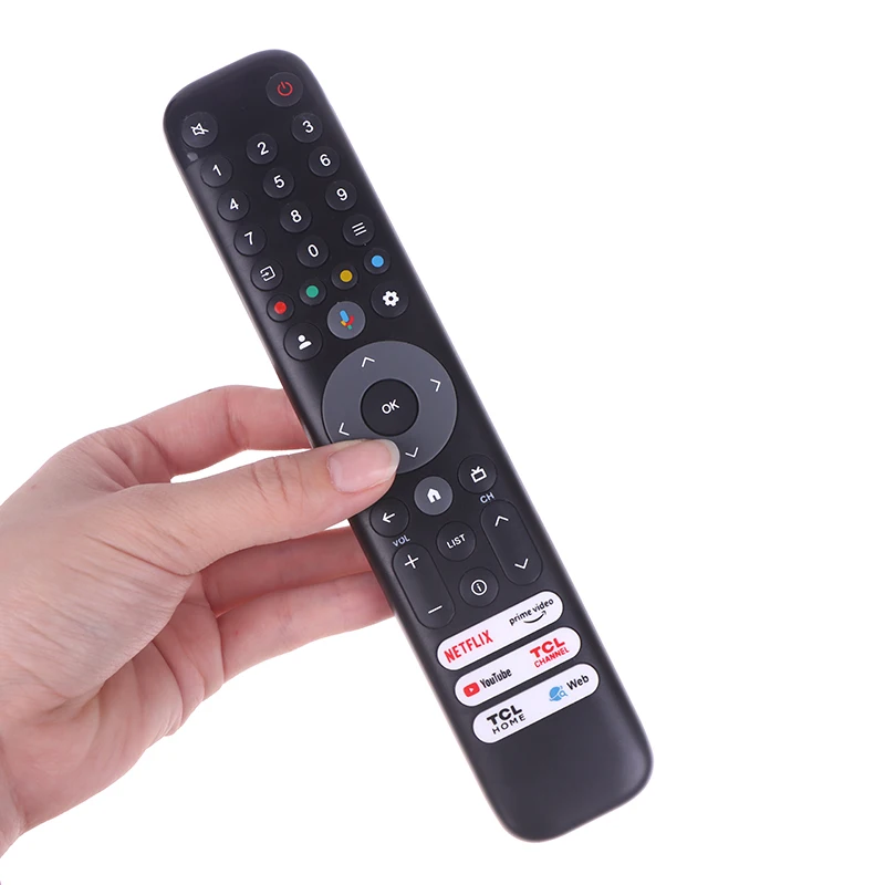 1 Buah RC833 GUB1 Remote Control Suara Baru untuk TCL QLED Smart TV 50 55 65 75C645 P745 C745 C845 43LC645