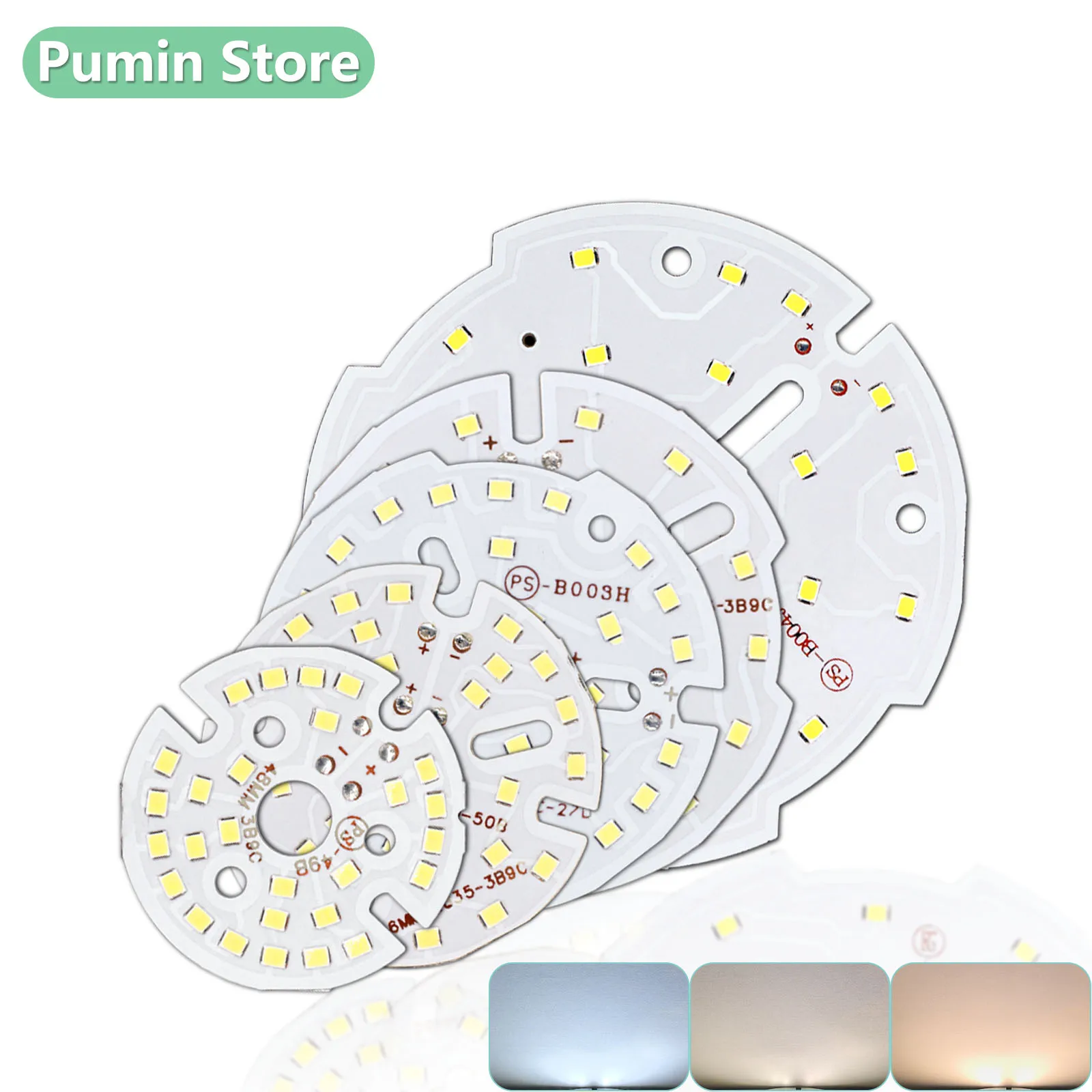 

LED 9W LED Panel Light 48mm 56mm 65mm 74mm 96mm DC27-28V LED Light Board Octopus Light Tube Replace Ceiling LED Lamp
