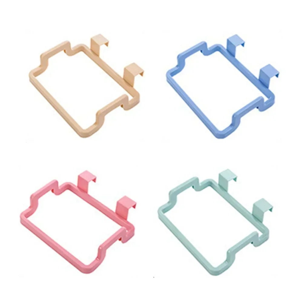 1 Pcs Hanging Trash Bag Rack Garbage Bag Rack Rubbish Bag Storage Rack Holder Portable Cabinet Trash Rack Kitchen Gadgets