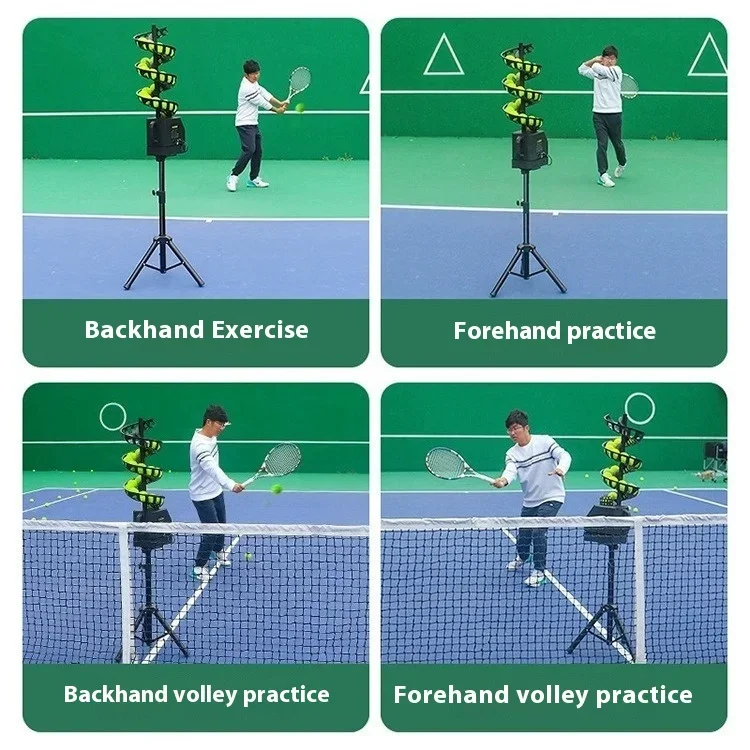Professional Tennis Training Equipment with Luspeed Smart Tennis Ball Machine