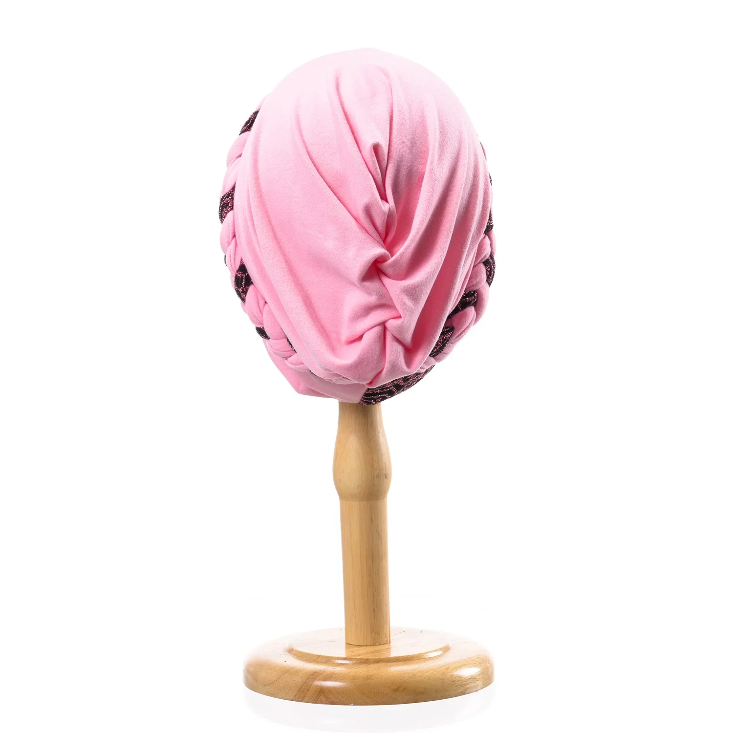 Kopf Schal für Muslimische Frauen Turban Kappe Damen Islamischen Druck Motorhaube Hut Geflecht Stirnband Turbante Mujer Beanies Hüte – Detail 5