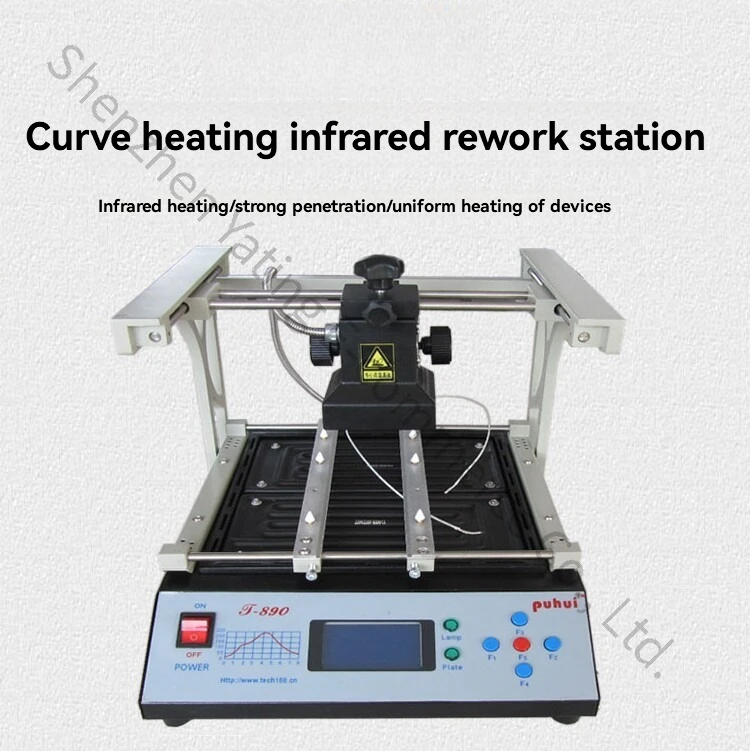 Electric Infrared BGA Repair Station Electronic Device Motherboard Repair and Testing Disassembly Soldering Repair Station T-890