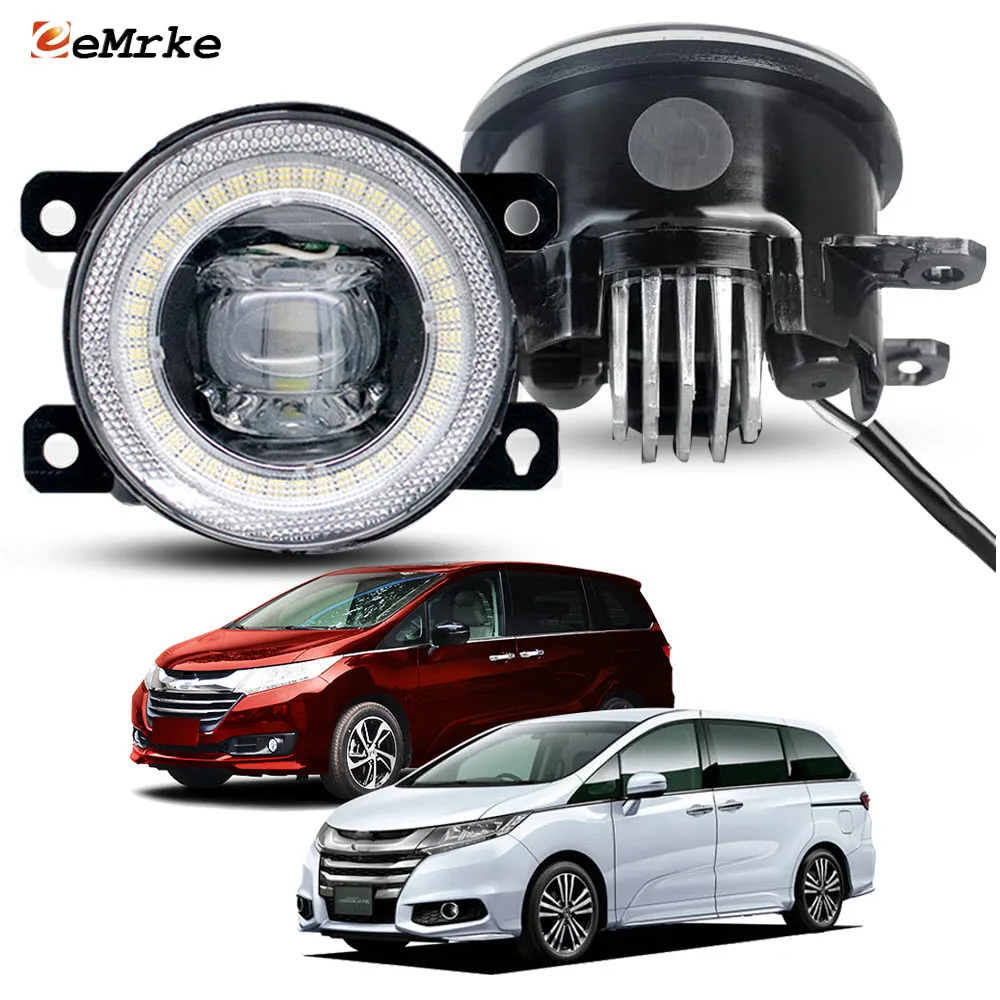 

Обновление светодиодных противотуманных фар «ангельские глазки» для Honda Odyssey V RC1 RC2 RC4 2014 2015 2016 2017, автомобильное кольцо с диафрагмой DRL, аксессуары