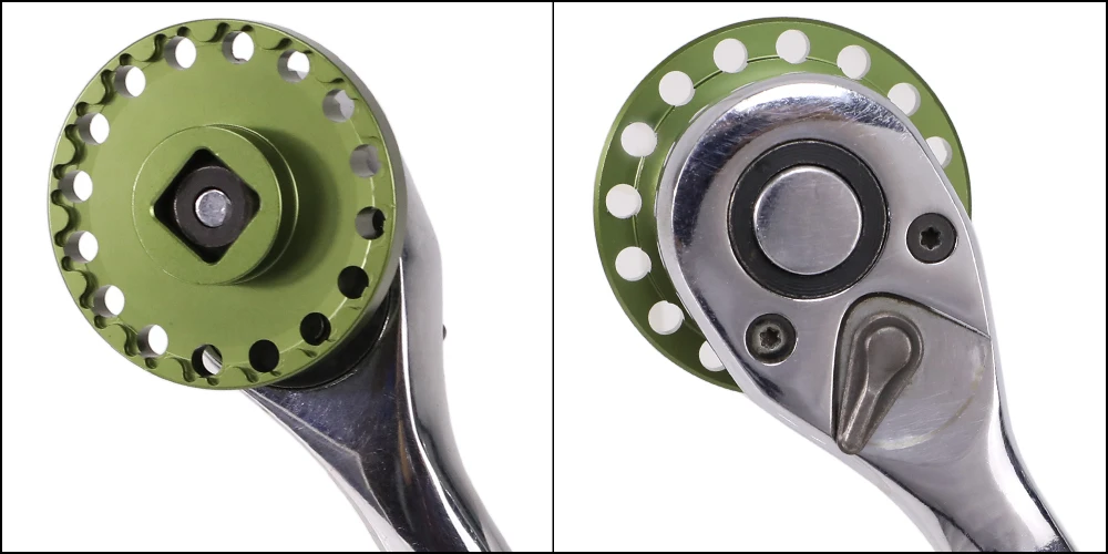 HEPPE Fahrrad T47 Tretlager Installation und Entfernung Schlüssel Fahrrad Tretlager Schlüssel für 52mm 16T T47 BB Reparatur – Detail 8