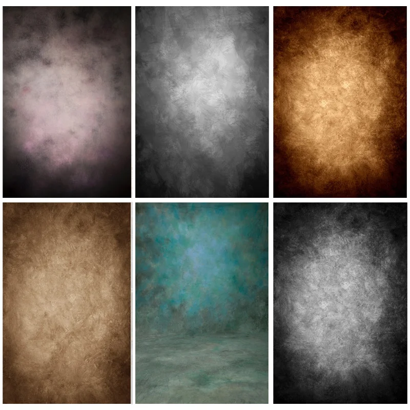 

NITREE Art Fabric Vintage Hand Painted Photography Backdrops Props Texture Grunge Portrait Photo Background CX-93