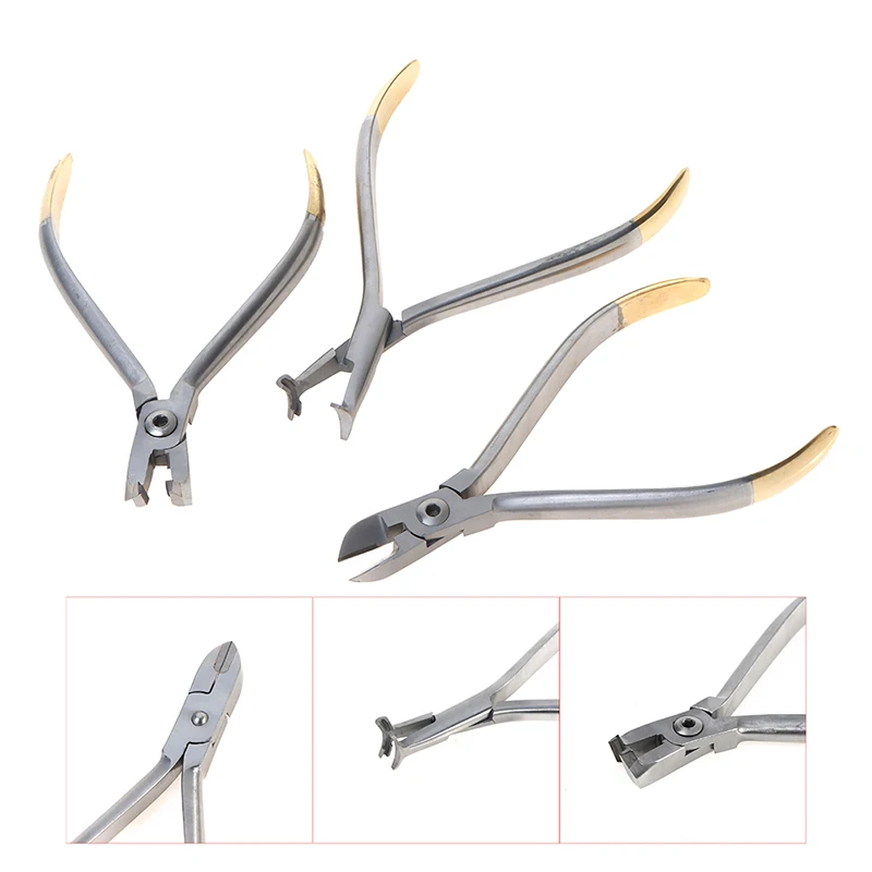 Dental End NiTi Bending Plier Orthodontic Pliers Instrument Arch Wire Distal End Back Bend Forceps German Stainless Steel Plier