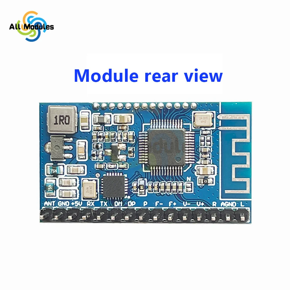 Modulo circuito trasmettitore Audio Stereo FM distanza di spedizione Bluetooth 500m 76-108MHz modulo Display digitale stazione FM