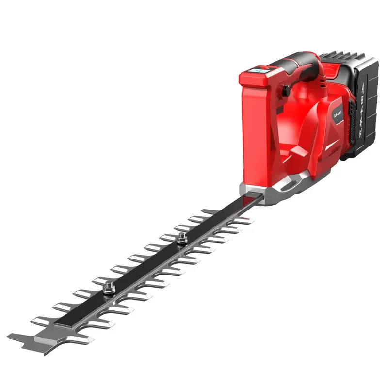 Cordless Electric Hedge Trimmer with Lithium Battery Fast Charging Multi Angle Adjustable Blade for Home Garden