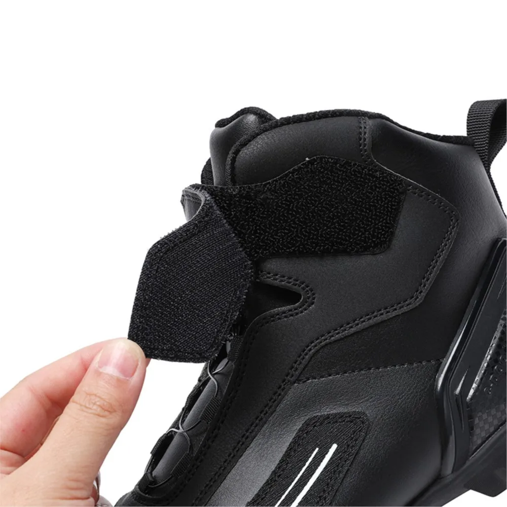 Soft Motorcycle Boots Men Motocross Racing Riding Boots Fall Prevention Cycling Shoes Motorbike Rider Protective Shoes Men Women
