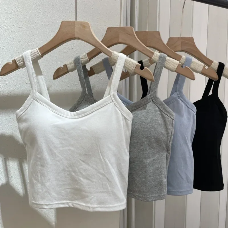 

Crop Top Women Sexy Sleeveless Tops Fashion Female Underwear Lady's Camisole Girl Basic T-shirt Vest Lingerie Bras Tube Tops Hot