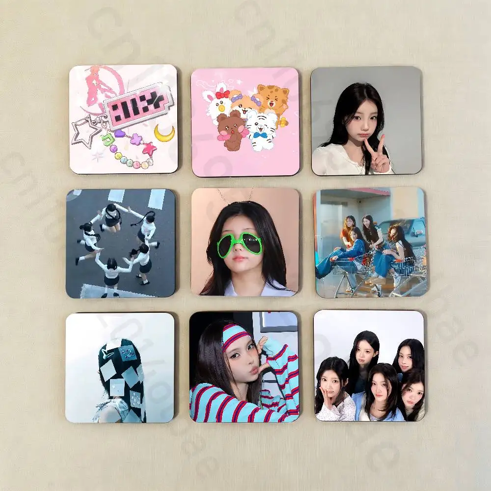 I-Illit Cute ICONIC Fridge Magnets Magnetic Refrigerator Memorial Gifts For Kitchen Office Locker Travel Home Deco