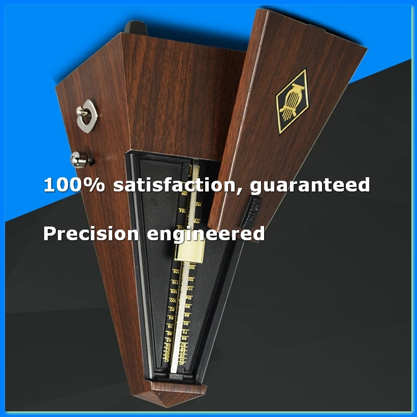 

Mechanical Metronome Retro Music Timer Musical Instrument Universal Precision Rhythm for Guitar Guzheng Drums-A49I