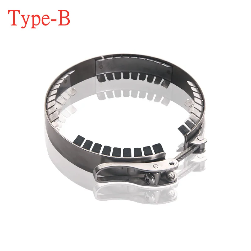 Diameter 150mm Reaction Kettle Clamp Steel Disc Reactor Clamp Wire-steel Clamp Type A and B