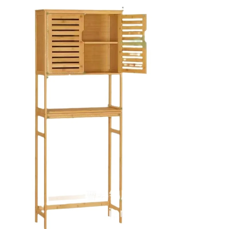 

toilet bold toilet rack, storage rack, bathroom floor-to-ceiling non-punching washing machine rack