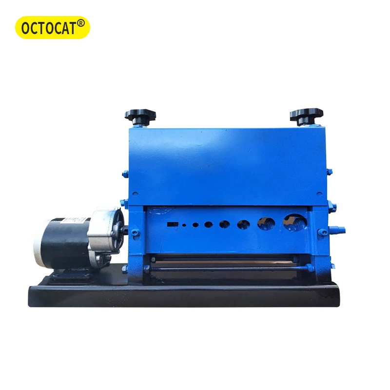 120 Square Porous Electric Wire Stripping Machine, Wire Diameter 2-32mm Automatic Cable Wire Aluminum Copper Stripping Machine