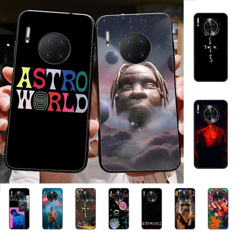 Travis Scott Phone Case for Huawei Mate 20 10 9 40 30 lite pro X Nova 2 3i 7se