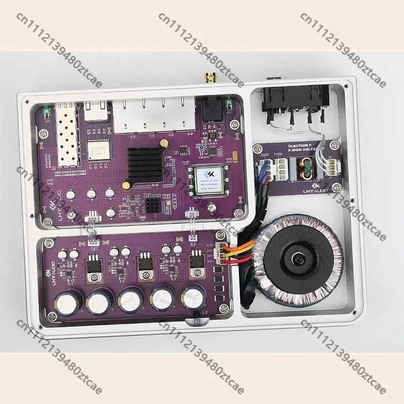 SW6 AS6 HIFI Audio Switch, Fully Linear DC Power, OCXO Constant Temperature Crystal Oscillator, Upgrade SW6-SFP