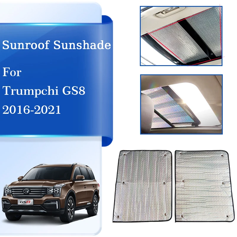 For Trumpchi GS8 2016 2017 2018 2019 2020 2021 Sunroof Sunshade Windshield Window Visor Shade Roof Sunscreen Car Accessories