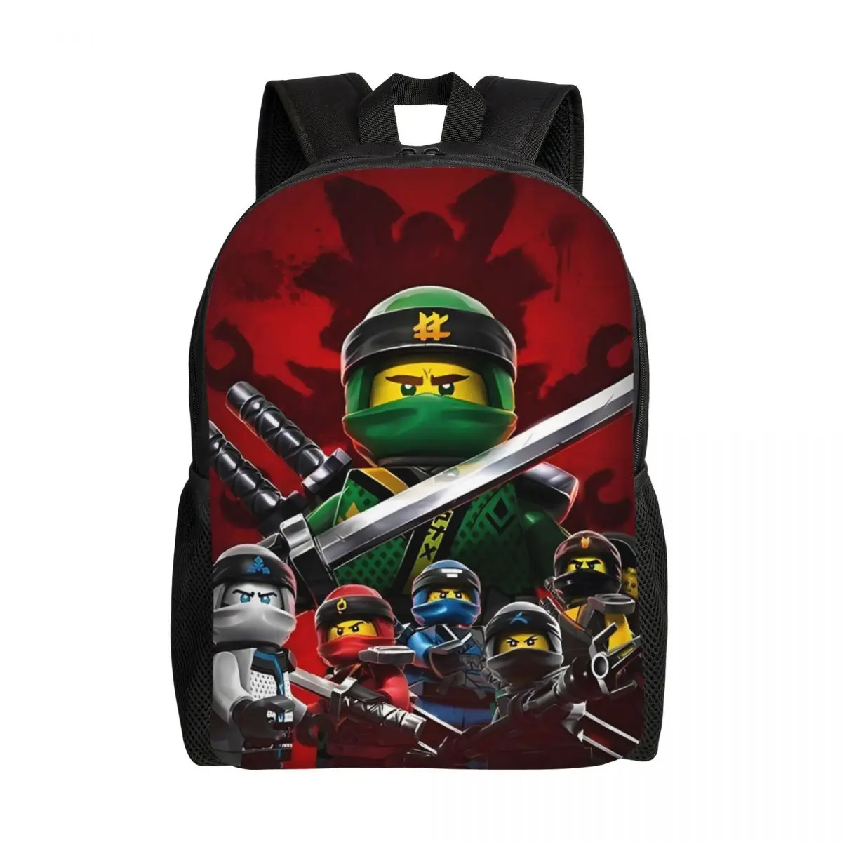 

Пользовательский Phantoms N-Ninjagos персонаж дорожный рюкзак для женщин и мужчин школьный компьютерный рюкзак классический аниме студенческий рюкзак сумка