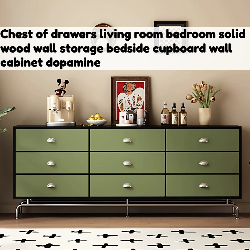 

Chest Drawers Living Room Cabinet Bedroom Storage Standing Bedside Cabinet Dopamine Metal Vetrinette Da Esposizione Furniture